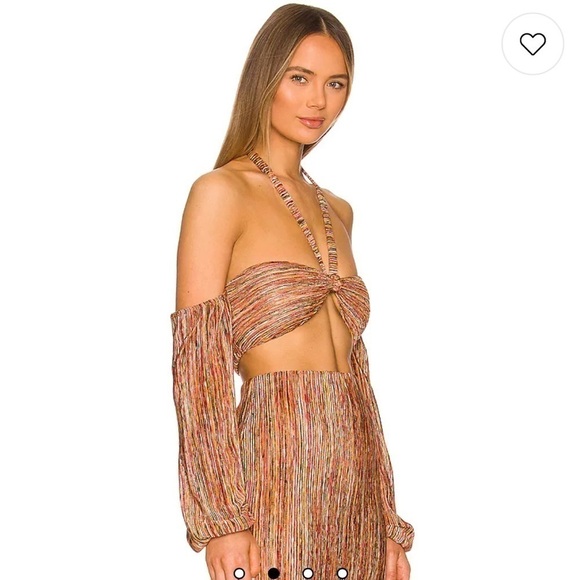 Ronny Kobo Swayze Top in multi crop top - Picture 2 of 7